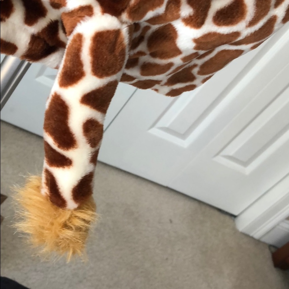 Kids Plush giraffe costume - Picture 4 of 7